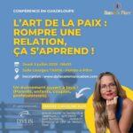 Conférence « L’art de la Paix – Rompre une relation, ça s’apprend ! » avec Caroline Alix, avocat, médiateur en Guadeloupe